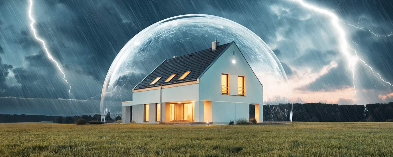 maison protégée des orages