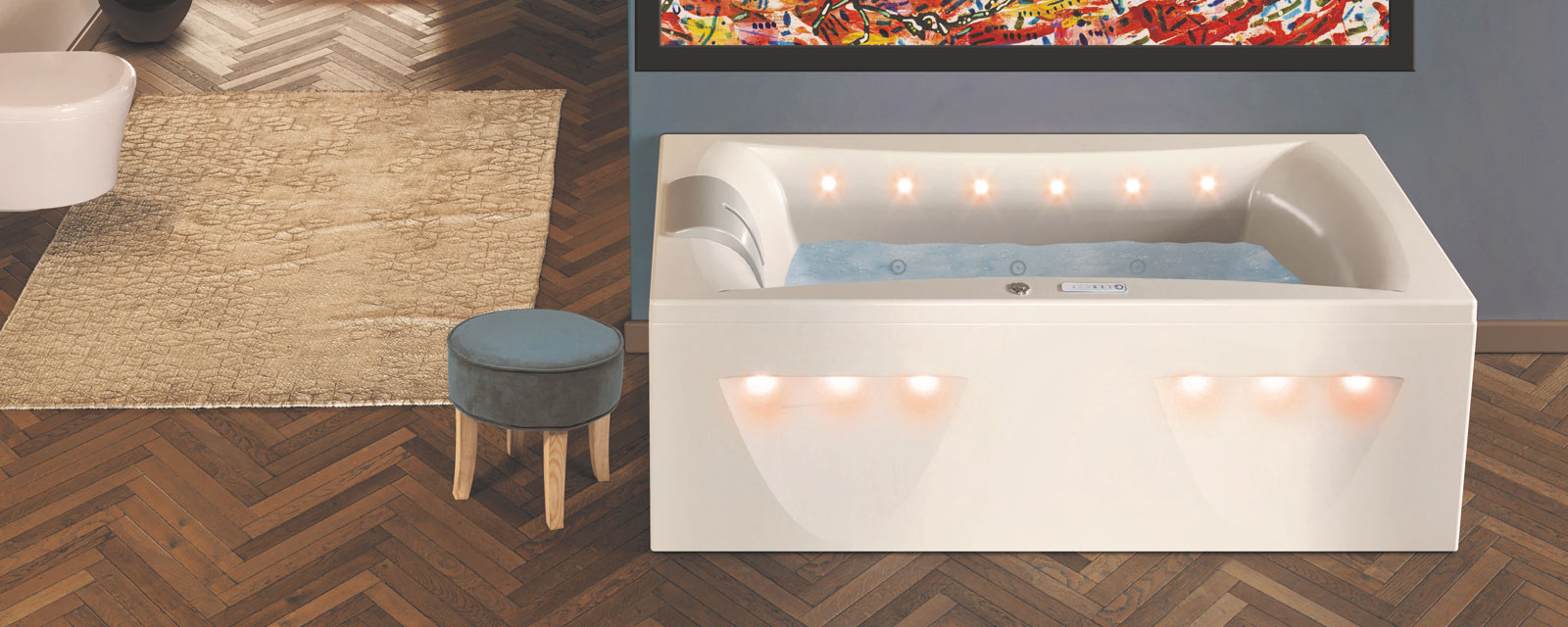 Baignoire Balneo Saphir