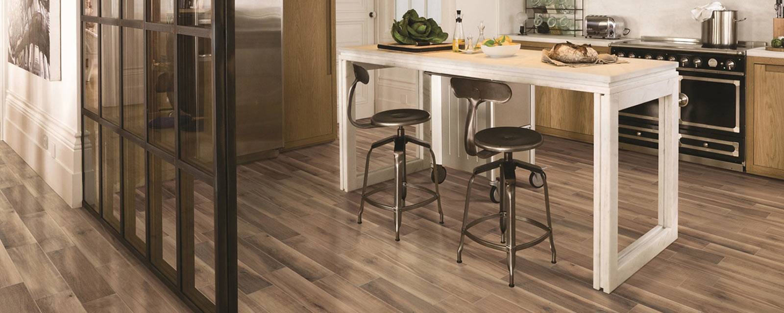 Carrelage imitation parquet