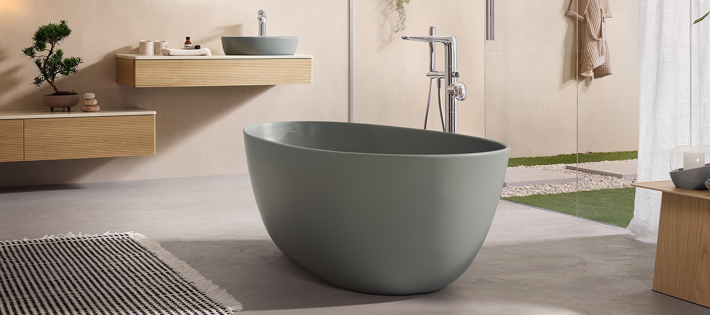 baignoire îlot