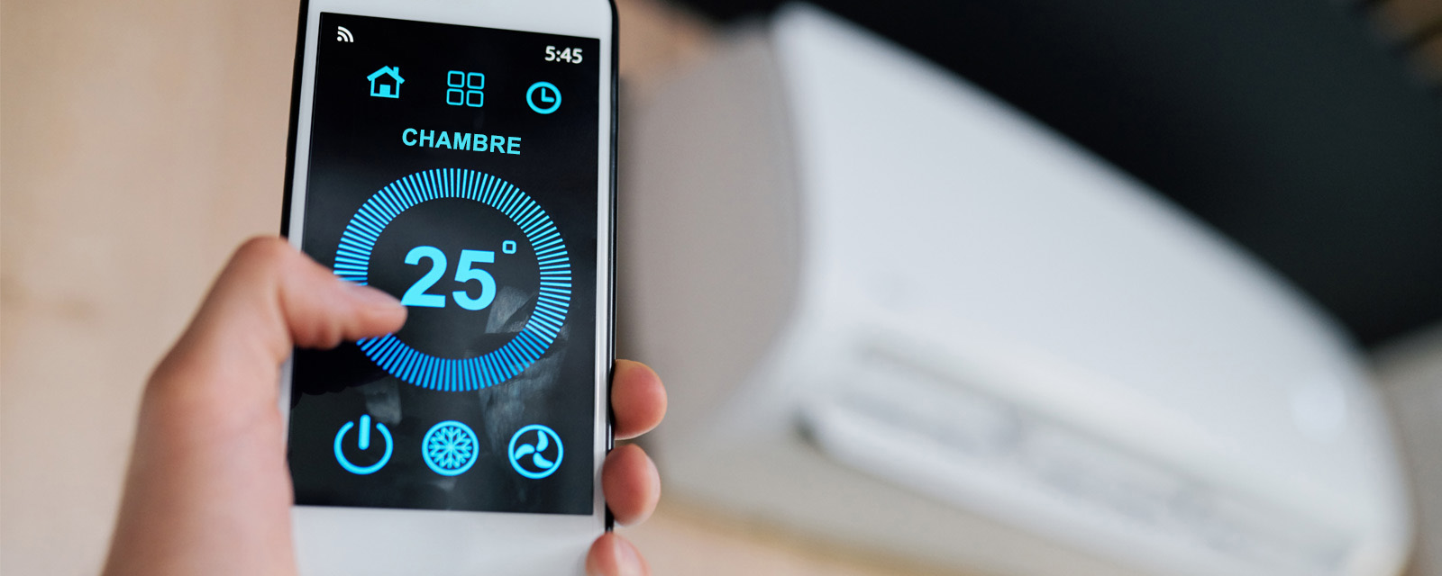 climatiseur connecté
