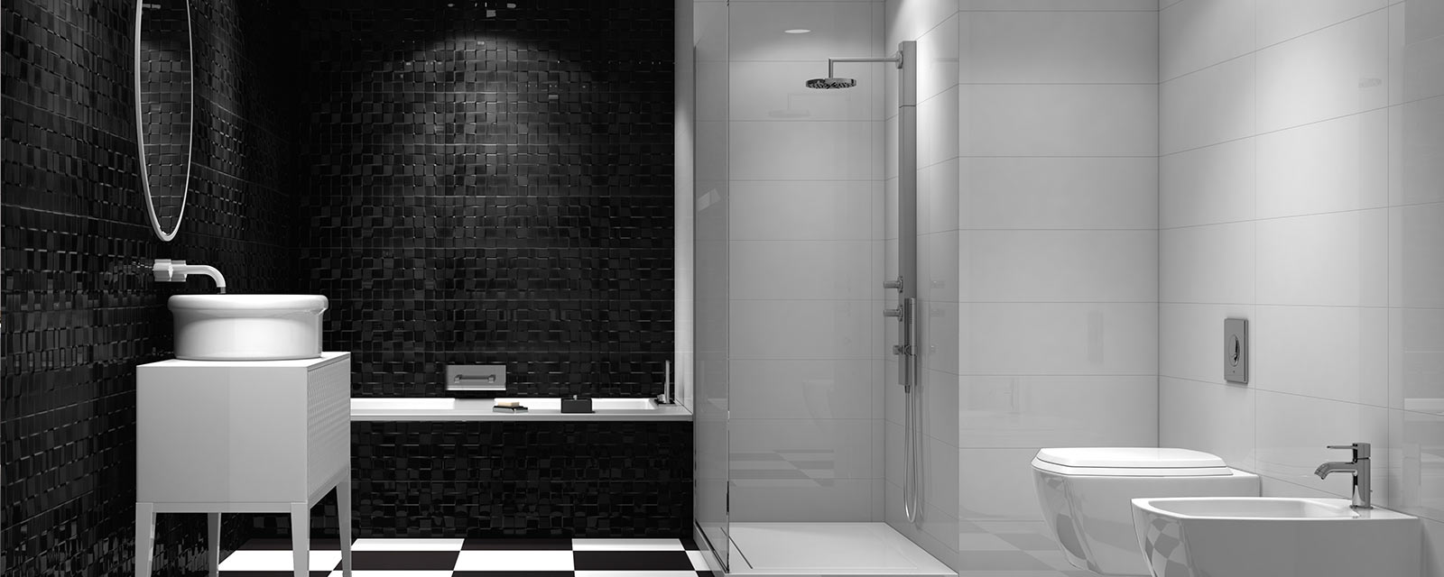 carrelage original pour salle de bains