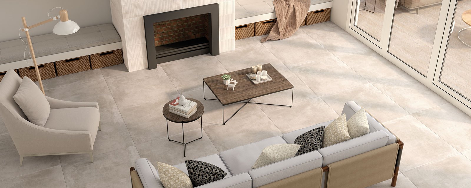 carrelage grand format