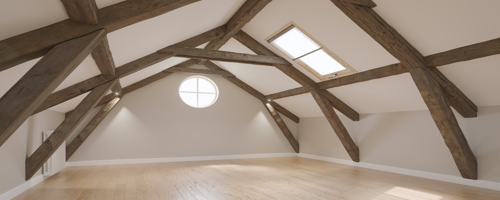 charpente modifiée pour accueillir des combles