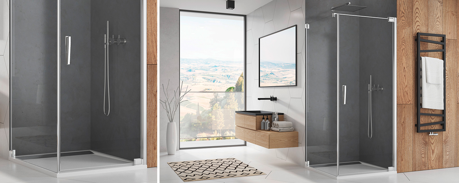 Paroi de douche Ophalys