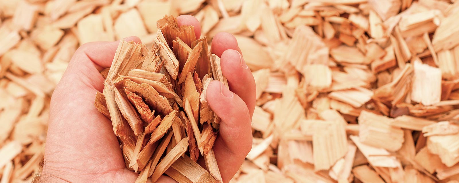 Chauffez-vous au bois déchiqueté