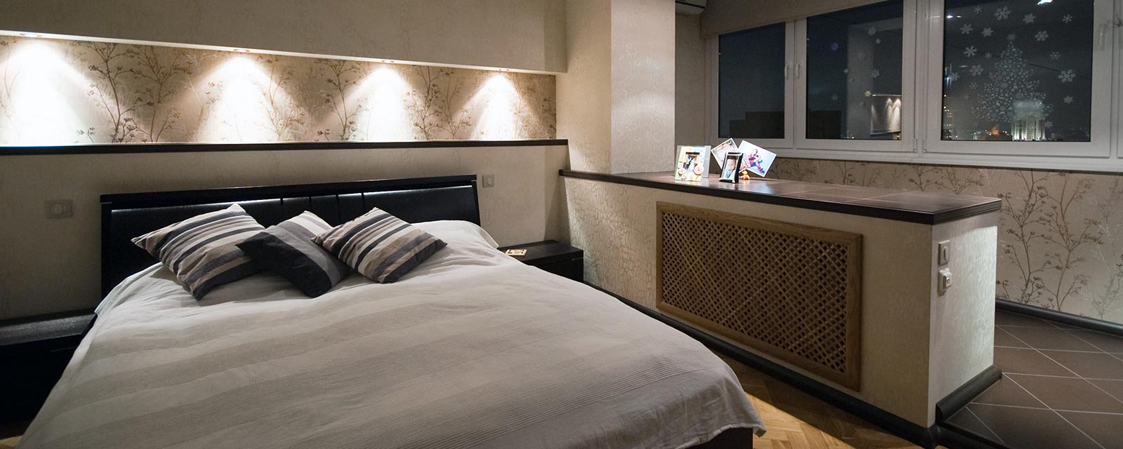 Lumière chambre à coucher