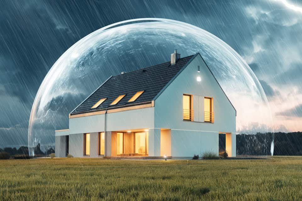 maison protégée des orages