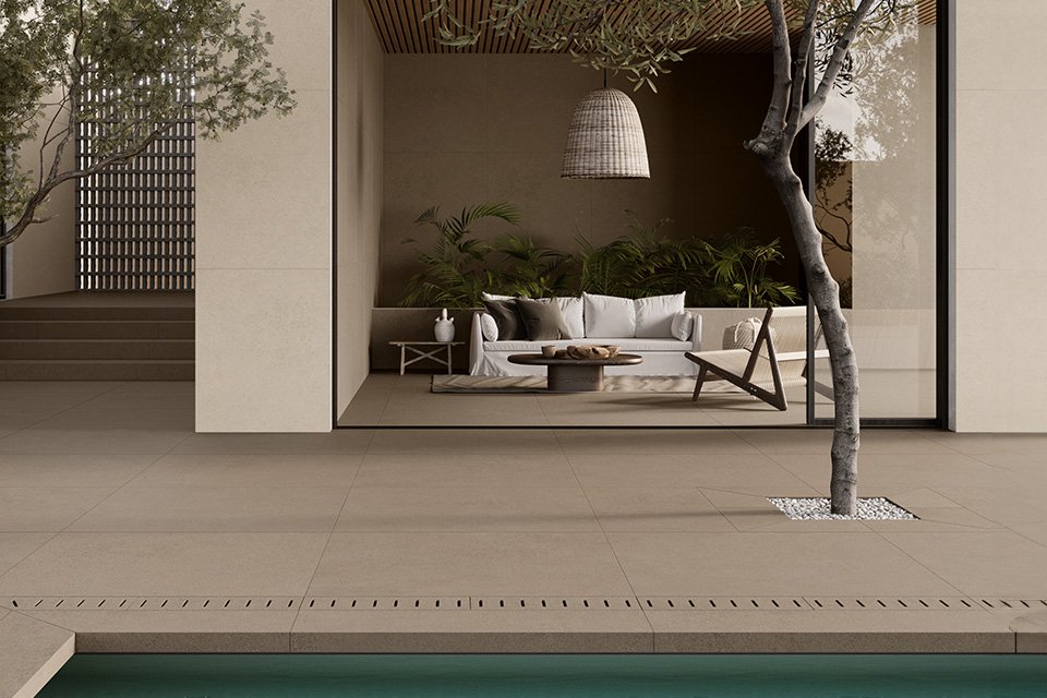 carrelage extérieur antidérapant