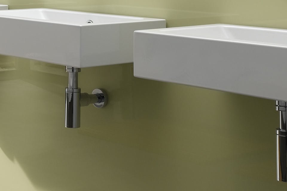 système de vidage évier en métal