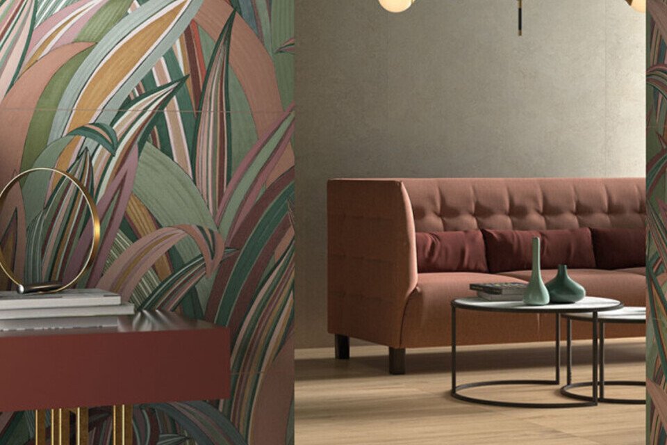 carrelage effet papier peint