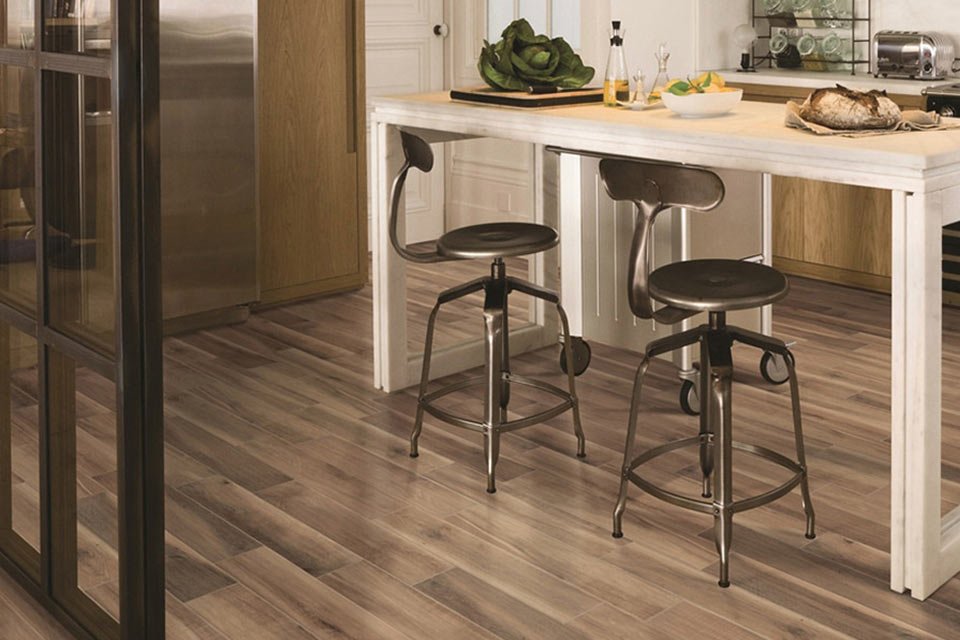 Carrelage imitation parquet