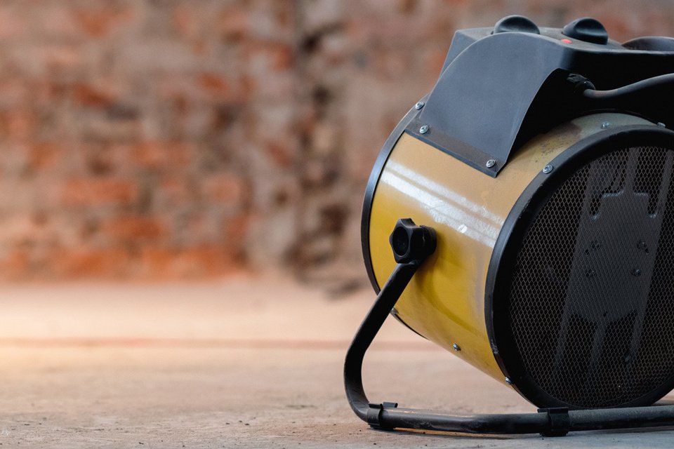 chauffage de chantier