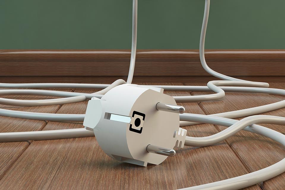 cacher cable electrique