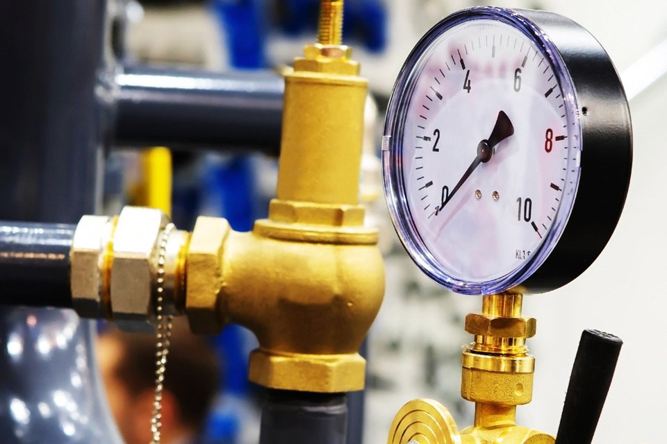 manomètre de pression d'eau