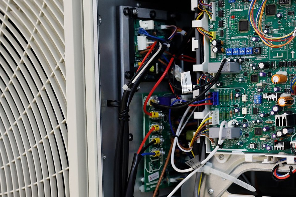 schéma d'alimentation clim