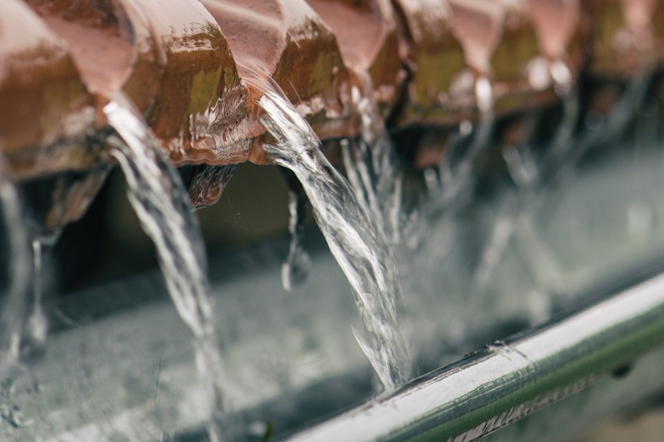 eaux pluviales en toiture