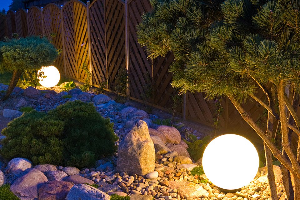 éclairage extérieur sans fil