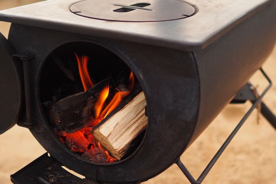 poêle à bois portable