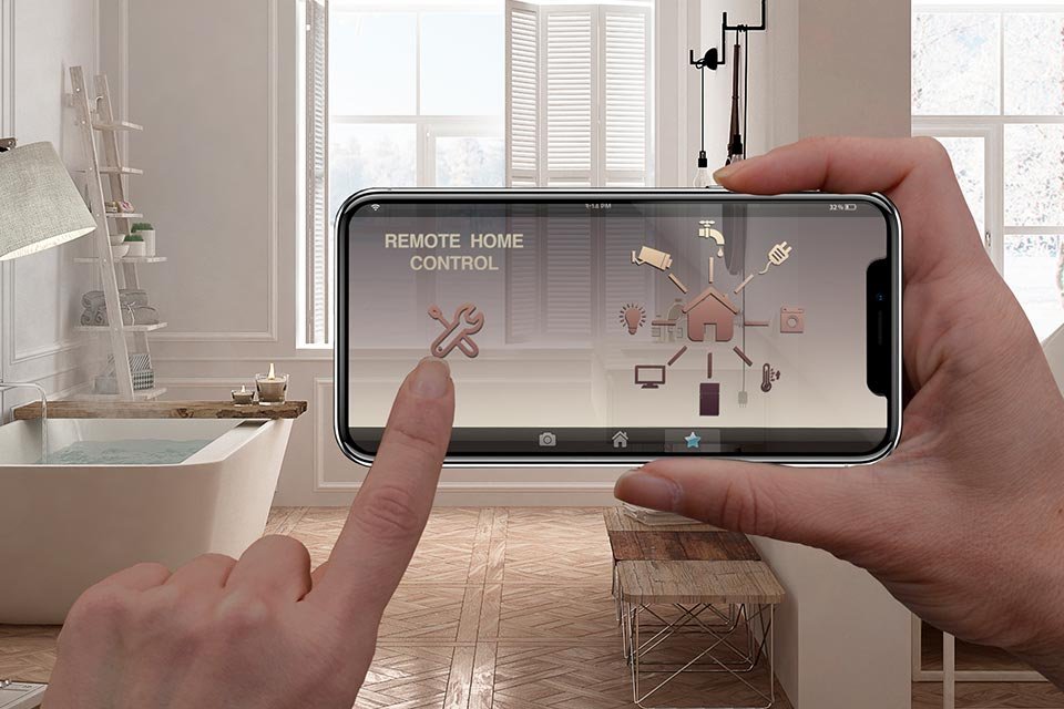 domotique dans la salle de bains