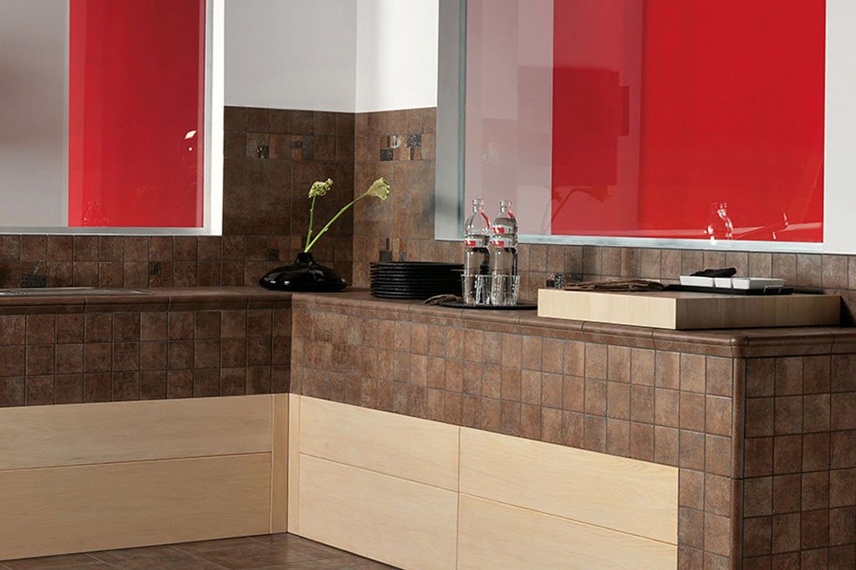 Votre plan de travail de cuisine en carrelage