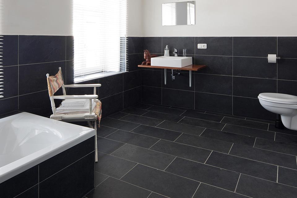 Total look carrelage : sélection et disposition