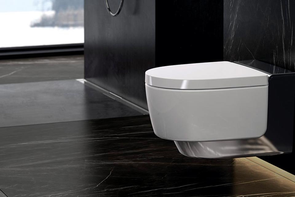 WC japonais avec télécommande