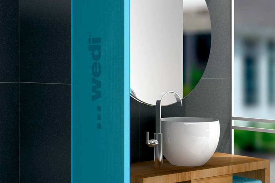 les cloisons Wedi Sanwell avec niche intégrée