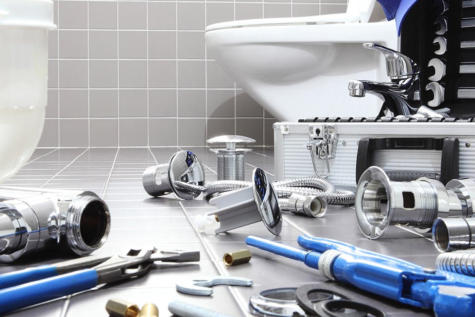 travaux de plomberie