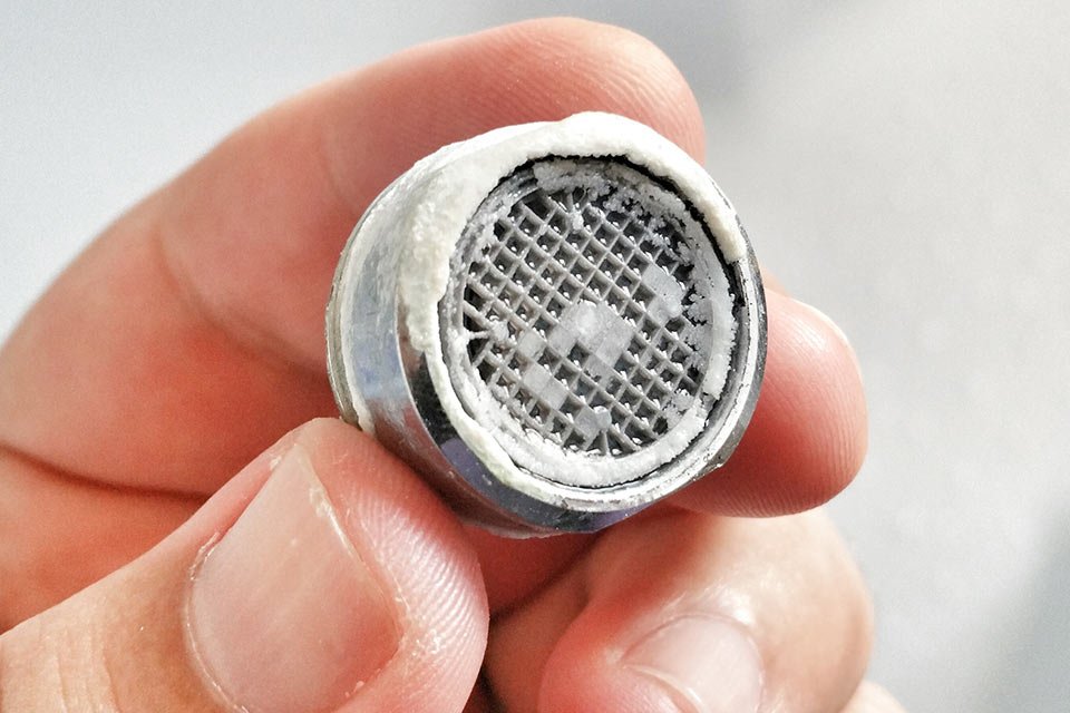 Conduite d'eau à nettoyer