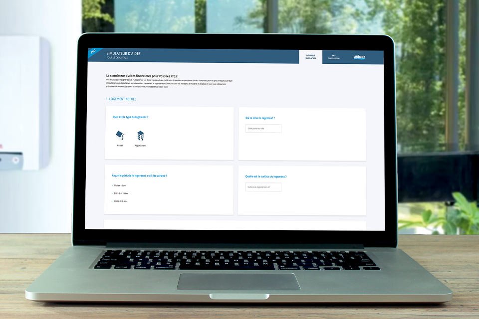 simulateur aides financières chauffage pros