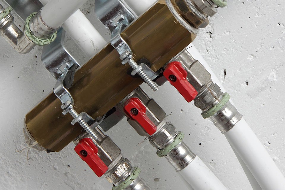 collecteur de plomberie