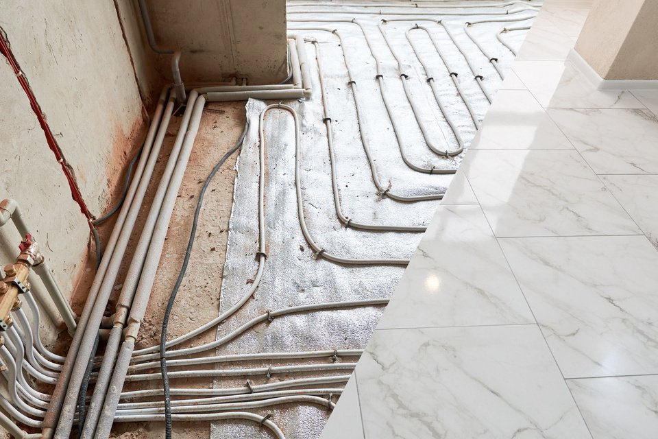 carrelage pour chauffage au sol