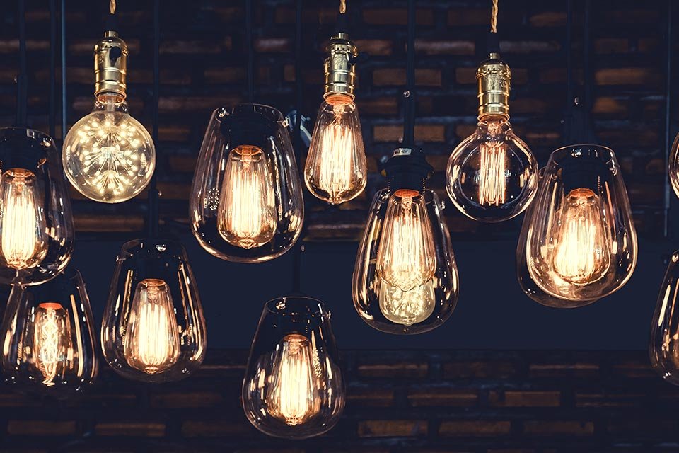 Des ampoules de type halogènes