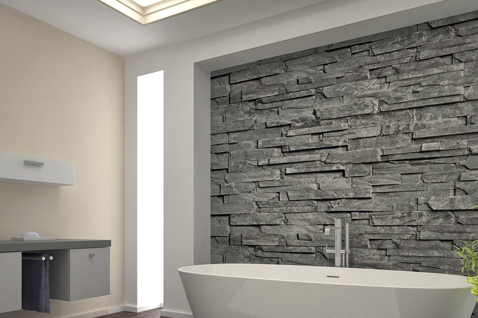 parement effet brique