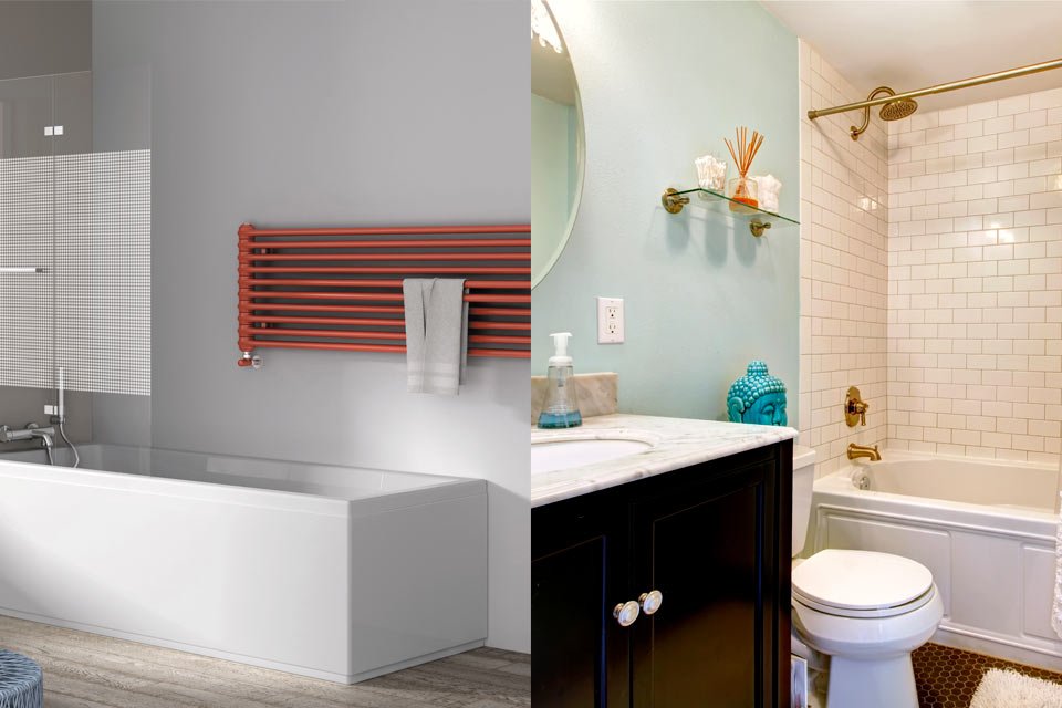 Rideau de douche ou pare-baignoire