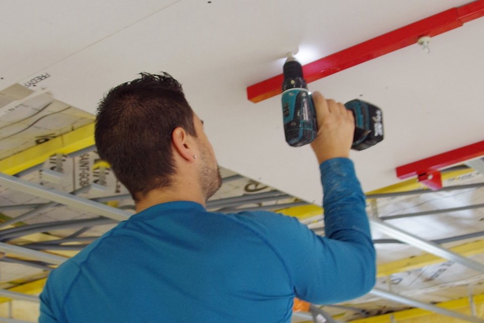 vissage plaque de plâtre