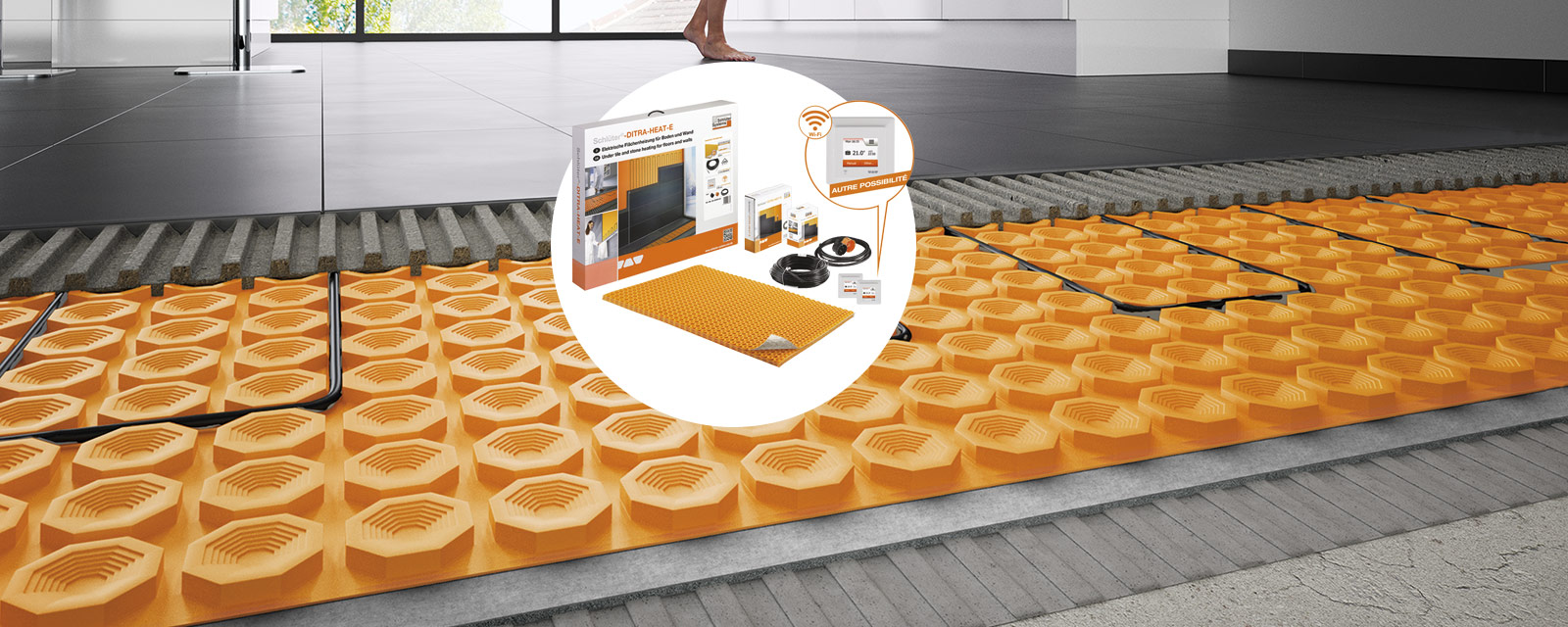 SchlüterDITRAHEATDUO acoustique et thermique Guide Artisan