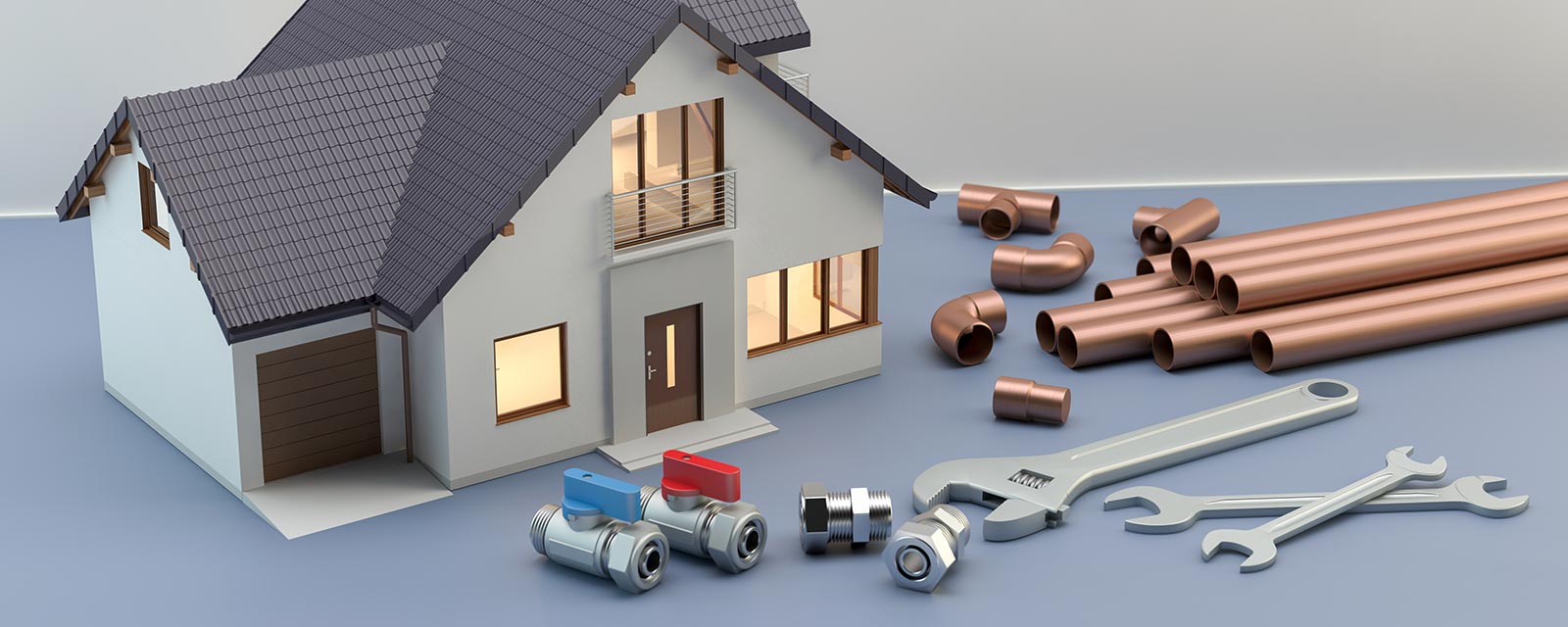 réseau de plomberie