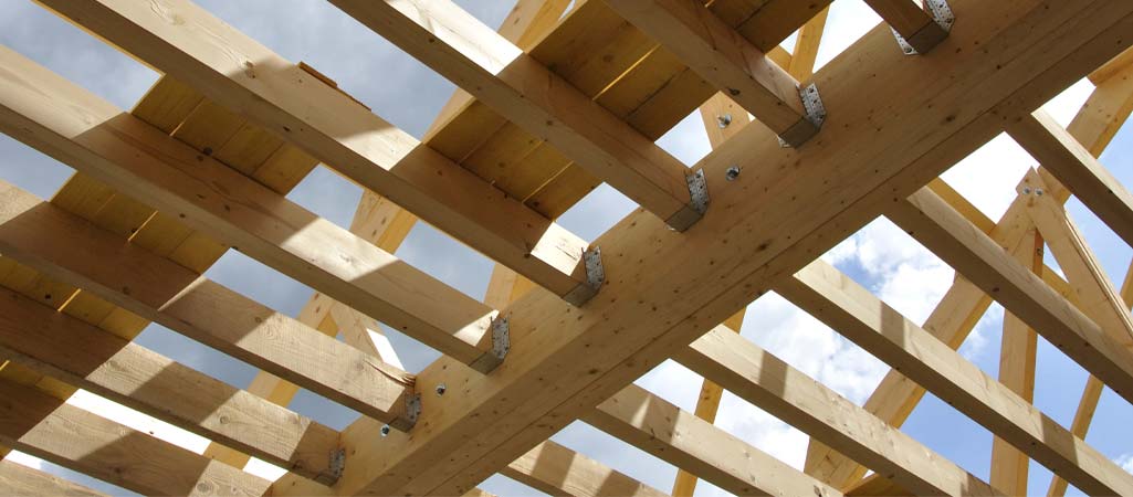 maison avec ossature en bois