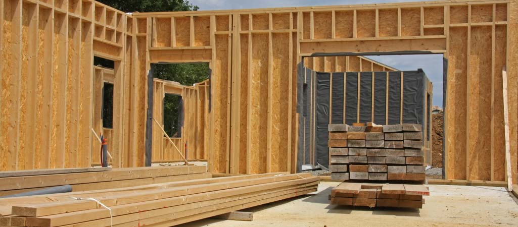 maison avec ossature en bois
